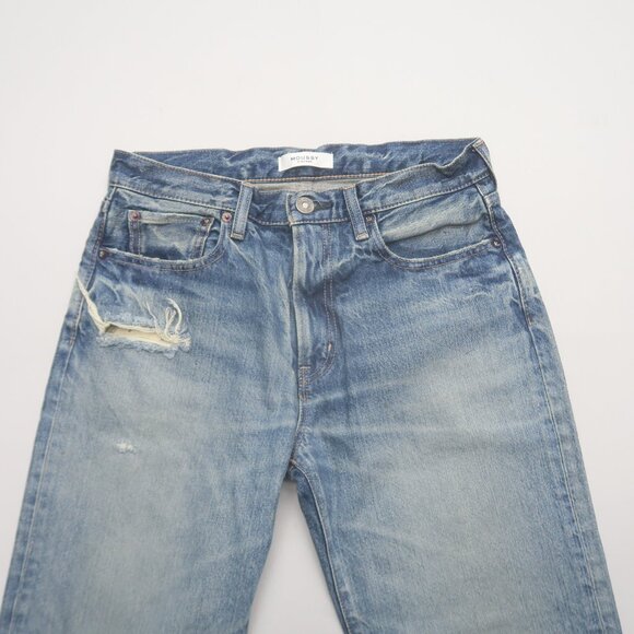 Moussy Vintage Womens Sayville Boys Jeans Mid Rise Straight Size 25 - Picture 6 of 13